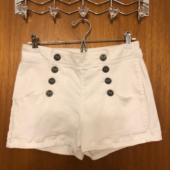 Express Pants - Express Woman’s High Waisted Nautical Shorts